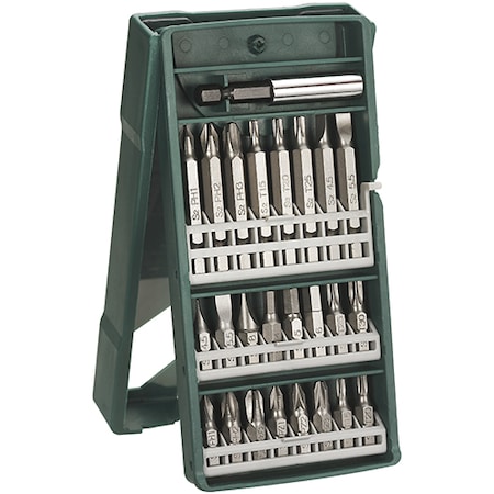 Set insurubare 25 de accesorii Bosch, adaptor biti, biti, 25/50 mm lungime