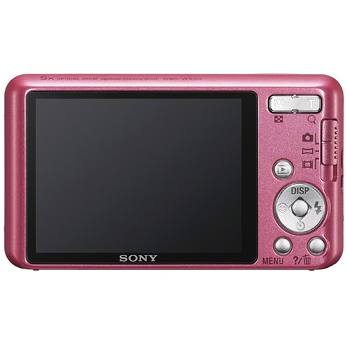 Aparat foto digital Sony Cyber-Shot W630, 16.1MP, Pink + Husa