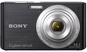 Aparat foto digital Sony Cyber-Shot W610, 14.1MP, Black + Husa