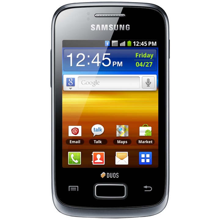 Telefon mobil Samsung S6102 Galaxy Y Duos Dual Sim Black