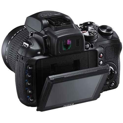 Aparat foto digital Fujifilm FinePix HS30EXR, 16MP, Black - eMAG.ro