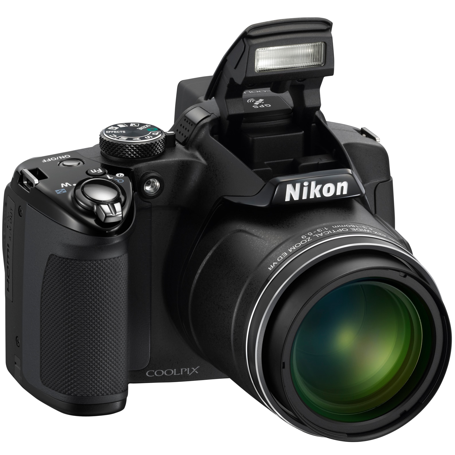 Aparat foto digital Nikon COOLPIX P510, 16.1MP, Black - eMAG.ro
