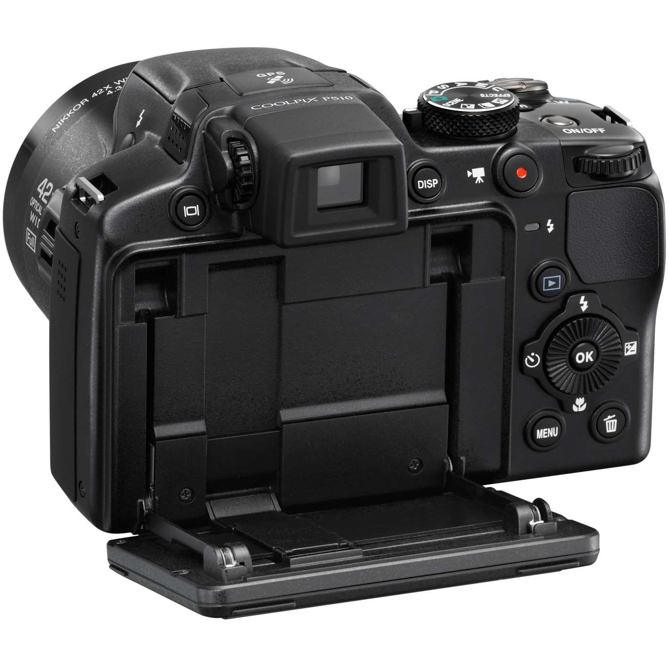 Aparat foto digital Nikon COOLPIX P510, 16.1MP, Black - eMAG.ro