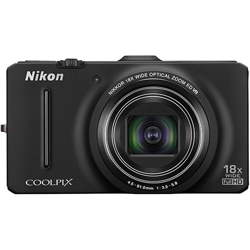 Aparat foto digital Nikon COOLPIX S9300, 16MP, Black - eMAG.ro