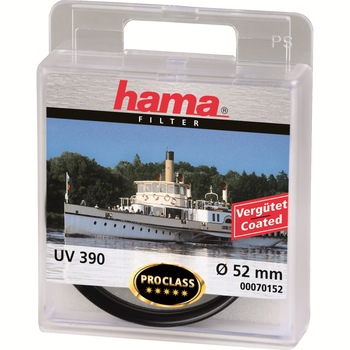 Filtru UV Hama 390, 52.0 mm Filtru UV Hama 390, 52.0 mm