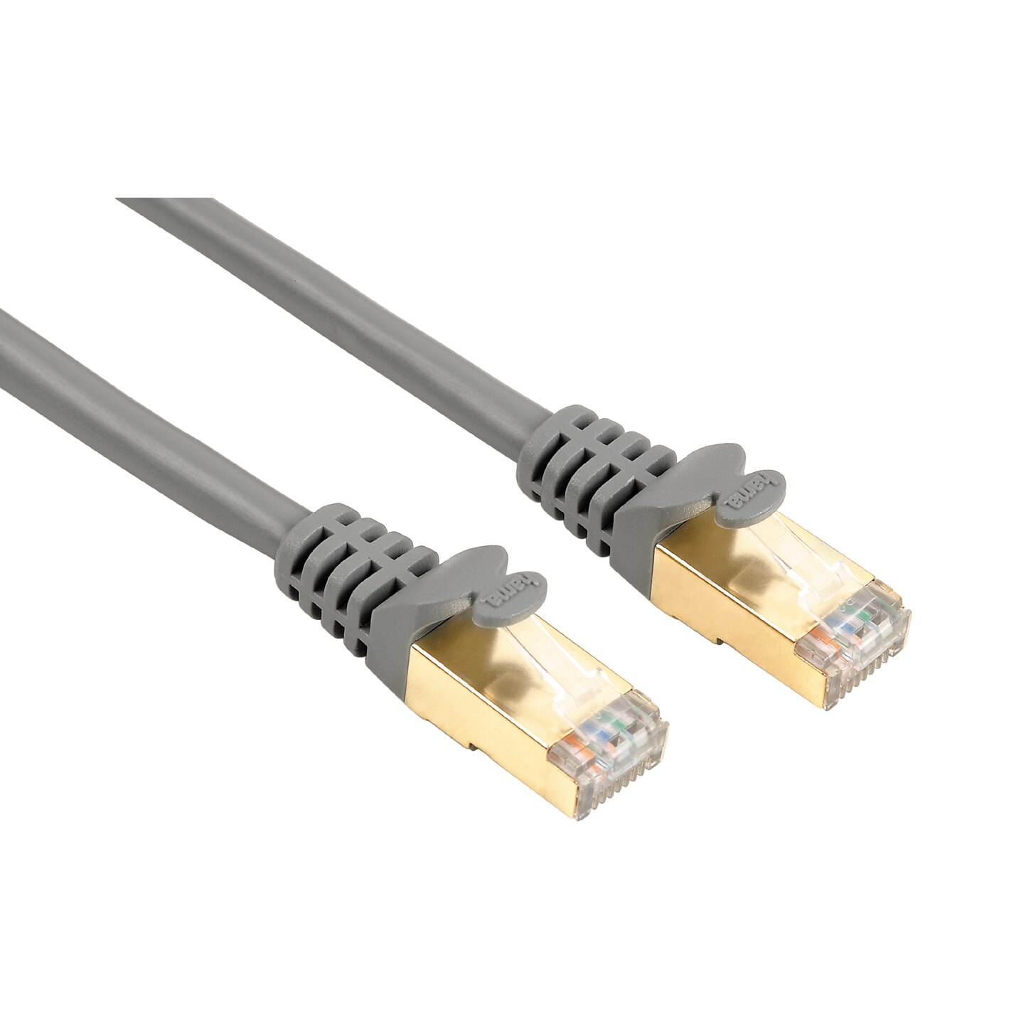 Cablu STP Hama, CAT 5e, 3m, Grey