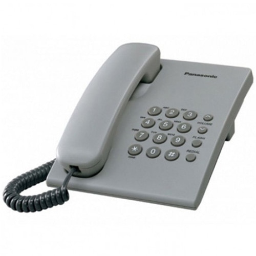Telefon analogic Panasonic KX-TS500FXH, gri