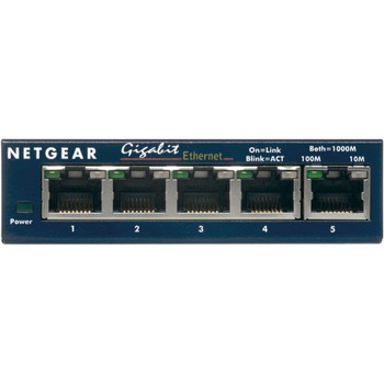 Switch NetGear GS105GE Ethernet 5x10/100/1000 Switch NetGear GS105GE Ethernet 5x10/100/1000