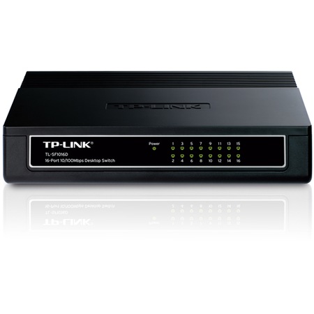 Суич TP-LINK TL-SF1016D, 16 x 10/100Mbps