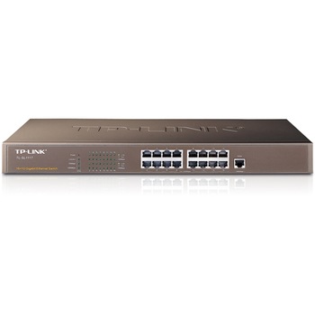 Switch TP-LINK TL-SL1117, 16 x 10/100Mbps, 1 x 10/100/1000Mbps Switch TP-LINK TL-SL1117, 16 x 10/100Mbps, 1 x 10/100/1000Mbps