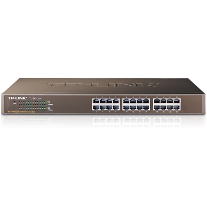 Switch TP-LINK TL-SF1024, 24 x 10/100Mbps