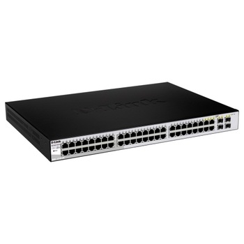 Switch D-Link DGS-1210-48, 48 x 10/100/1000, 4 Combo SFP Switch D-Link DGS-1210-48, 48 x 10/100/1000, 4 Combo SFP