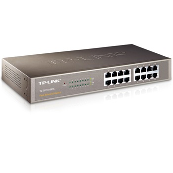 Switch TP-LINK TL-SF1016DS, 16 x 10/100Mbps Switch TP-LINK TL-SF1016DS, 16 x 10/100Mbps