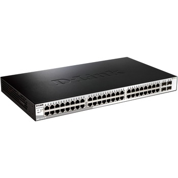 Switch D-Link DGS-1210-52, 48 x 10/100/1000, 4 Combo SFP Gigabit Switch D-Link DGS-1210-52, 48 x 10/100/1000, 4 Combo SFP Gigabit