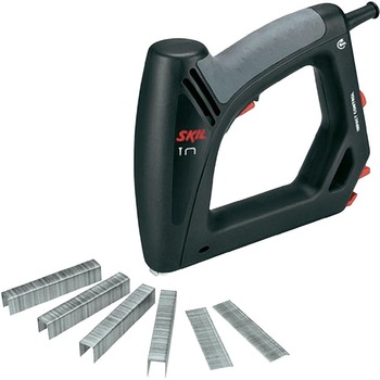 Capsator electric cu cablu Skil pentru capse si cuie, 20 capse/ minut + 400 capse si 100 cuie Capsator electric cu cablu Skil pentru capse si cuie, 20 capse/ minut + 400 capse si 100 cuie