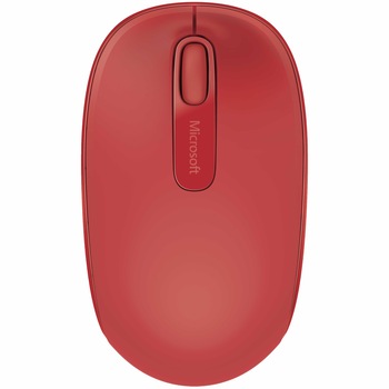 Mouse Microsoft Mobile 1850, Wireless, Rosu Mouse Microsoft Mobile 1850, Wireless, Rosu