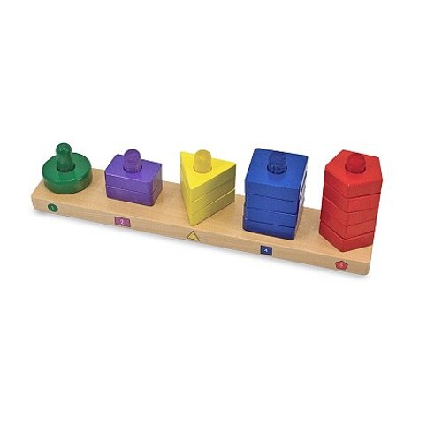 Forme Melissa & Doug de Sortat si Stivuit