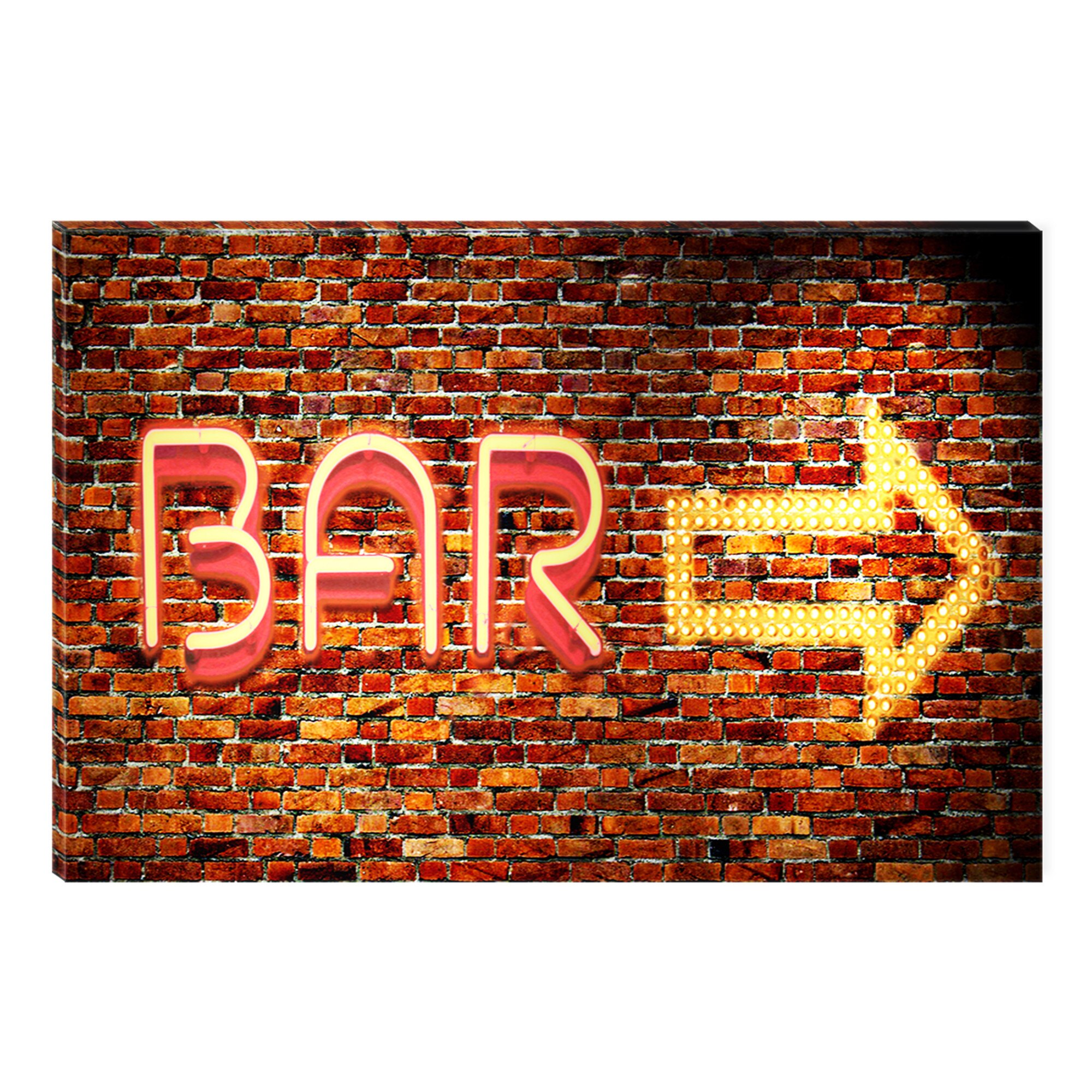 Tablou DualView Startonight Bar, luminos in intuneric, 60 x 90 cm