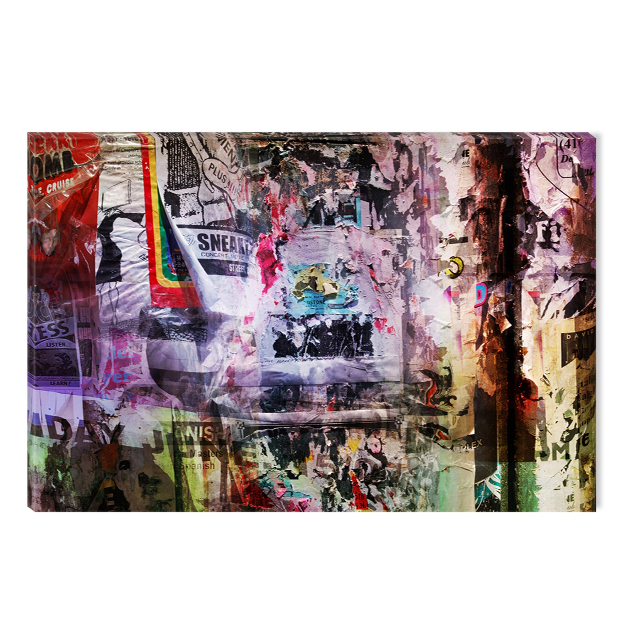 Tablou DualView Startonight Stiri colorate, luminos in intuneric, 60 x 90 cm