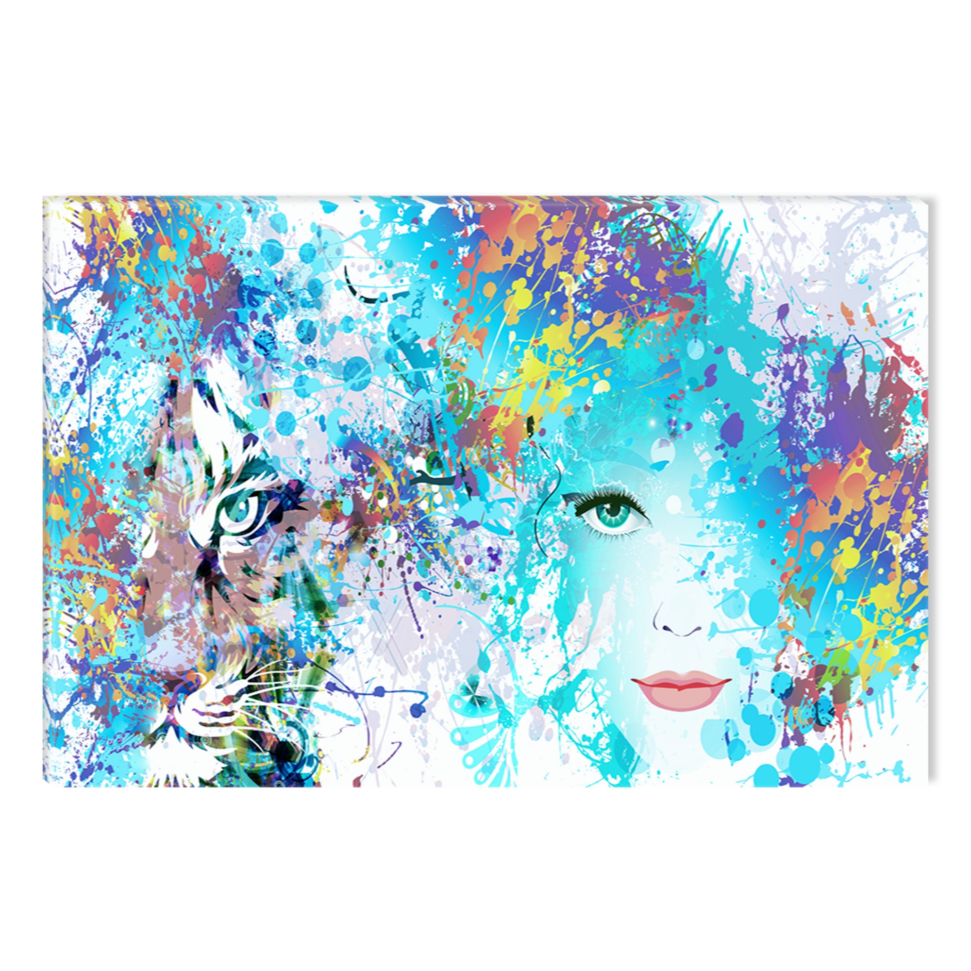 Tablou DualView Startonight Duplicitate, luminos in intuneric, 60 x 90 cm