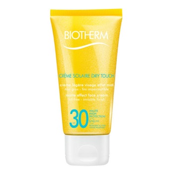 Crema cu protectie solara pentru fata Biotherm Crème Solaire Dry Touch SPF30, 50ml Crema cu protectie solara pentru fata Biotherm Crème Solaire Dry Touch SPF30, 50ml