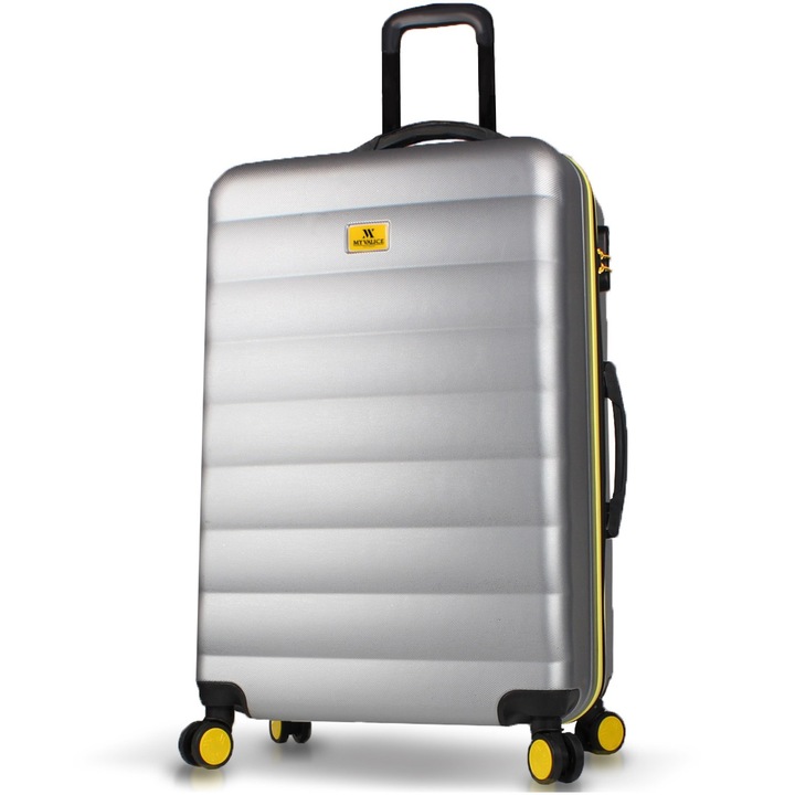 Troler MYVALICE CRSBAIT, 76 x 48 x 30, Gri