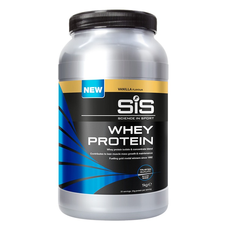 SiS Whey Protein por izolátum Vanília ízben - 1 kg