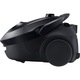 Aspirator cu sac Samsung VC07M25G0WC, 2.5 l, 700 W, EZClean Cyclone, Accesorii 2 in 1, Negru