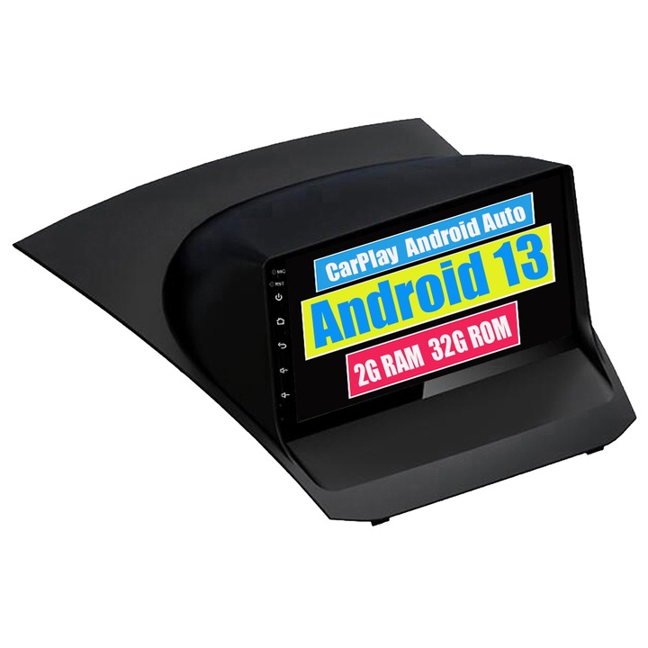 GPS navigáció Ford Fiesta 2009-2017 CarPlay Android Auto Stereo Radio Bluetooth 2GB RAM, 32GB ROM