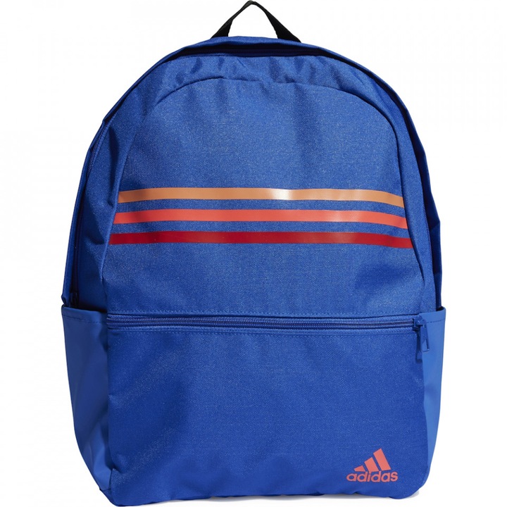 Rucsac Adidas Classic Horizontal 3-Stripes, albastru, 44x36x15 cm
