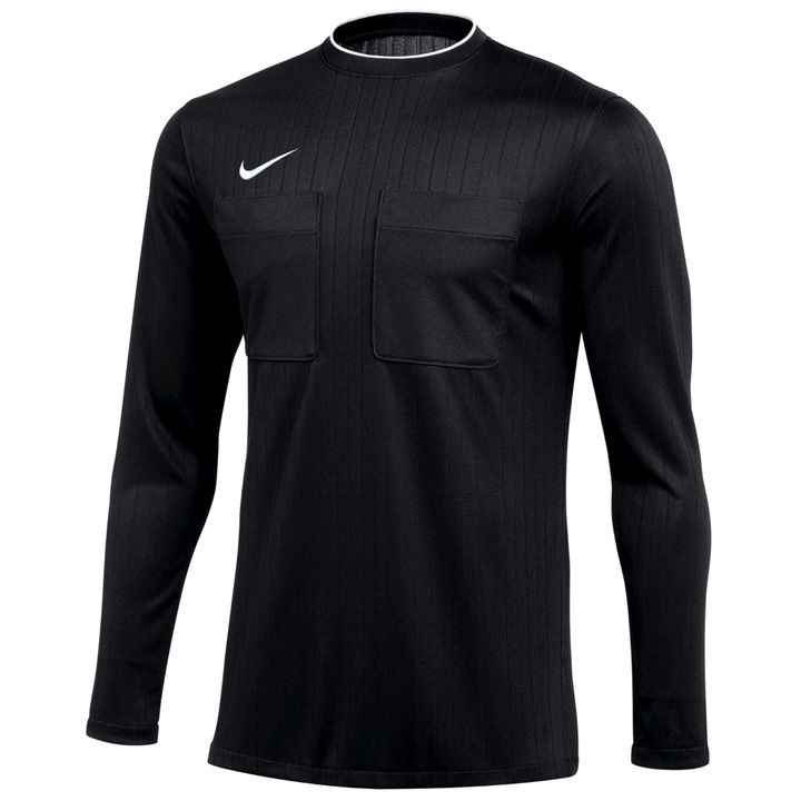 Тънка тениска, Nike Dri-FIT Referee Jersey Longsleeve DH8027-010, черно, Черен