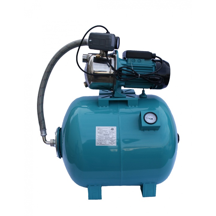 Hidrofor Influent Economic JY 1000/100 rezervor 100 Litri cu manometru, 1.1 kW