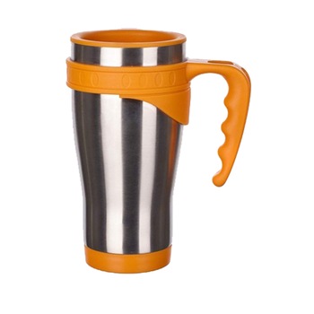 Cana auto inox Akcent, 430 ml, orange Cana auto inox Akcent, 430 ml, orange