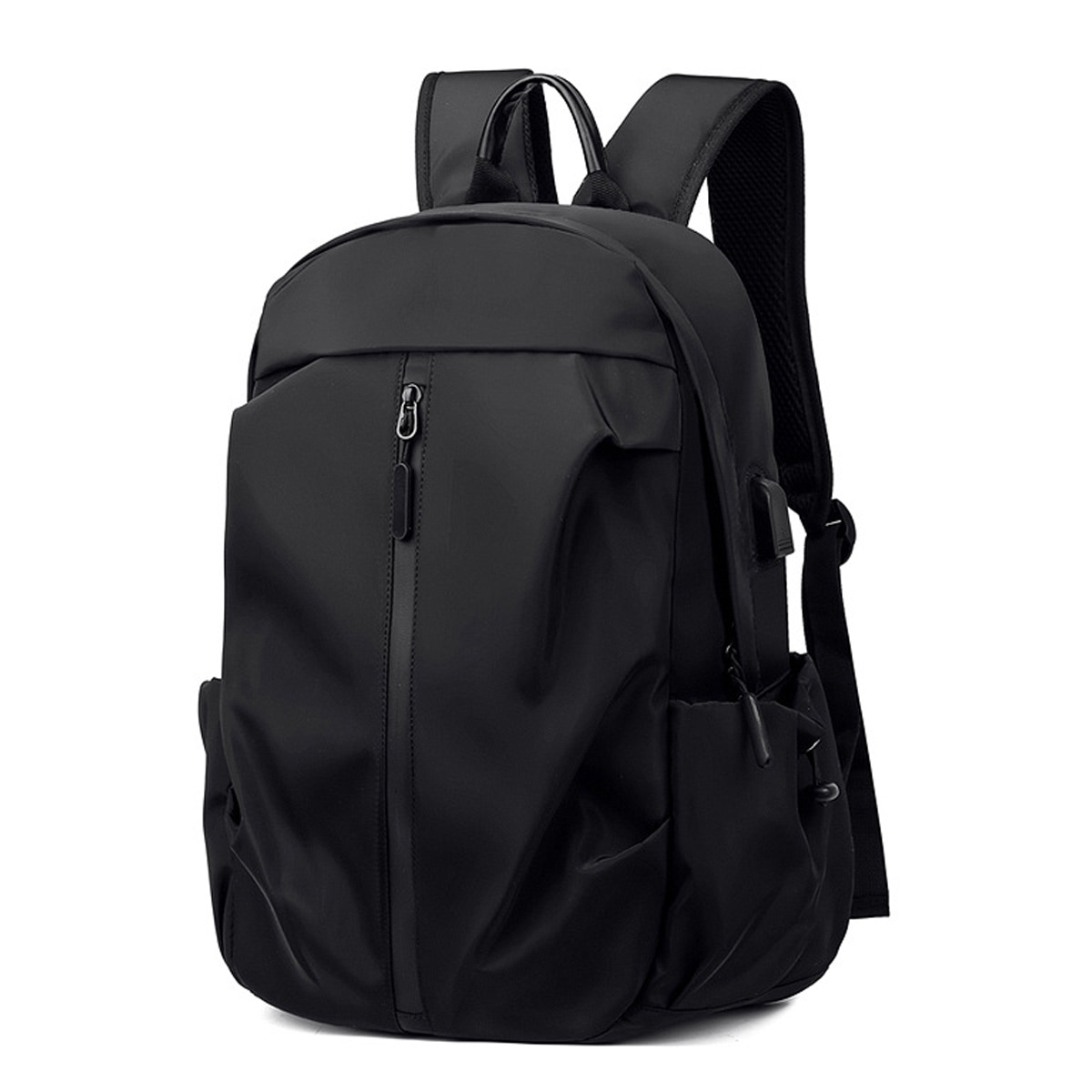 Rucsac pentru femei si barbati, rucsac de calatorie rezistent la apa, rucsac de zi, negru