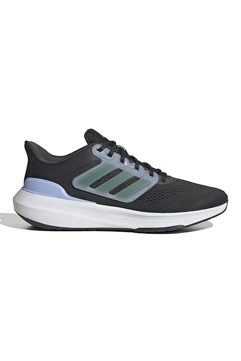 adidas Performance, Pantofi low-cut pentru alergare Ultrabounce, Negru stins/Albastru