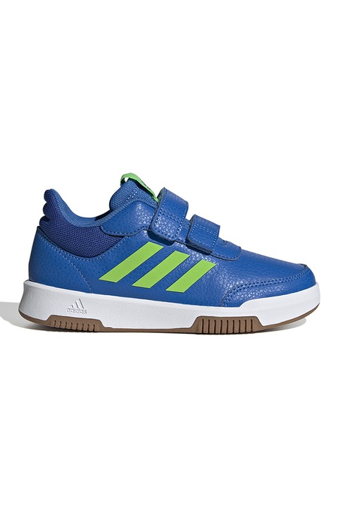 adidas Sportswear, Pantofi sport cu velcro Tensaur, Verde lime/Albastru