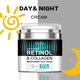 Mabox Retinol & Collagen nappali és éjszakai arckrém, 5% hialuronsav, kollagén, retinol (A-vitamin), shea vaj, aloe vera, jojobaolaj, hidratáló, ránctalanító, öregedésgátló, 55 ml