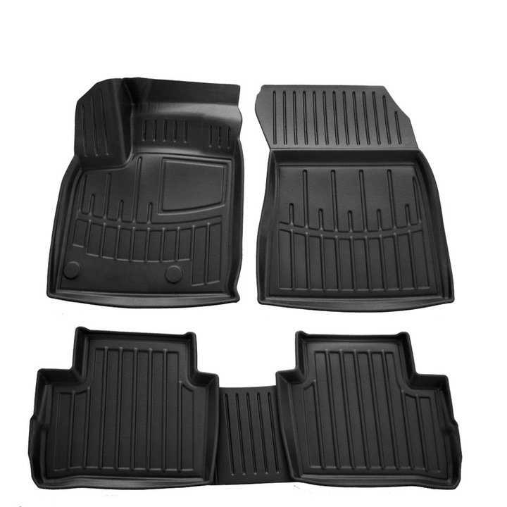 Set Covorase Auto Cauciuc Pentru Nissan Qashqai (J12) (2021-), 5 piese