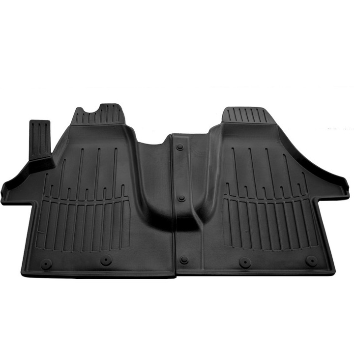Set Covorase Auto Cauciuc Pentru Volkswagen T5 (2003-2015) (1+2), 2 piese