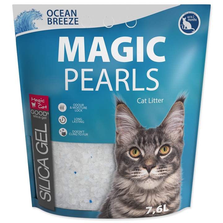 Nisip litiera MAGIC PEARLS Coca Cola Ocean Breeze 7,6 l