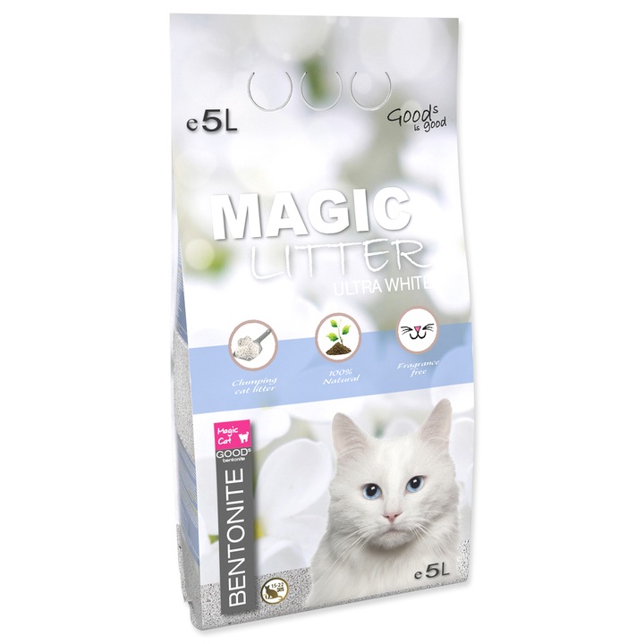 Nisip Bentonite Ultra White 5 l