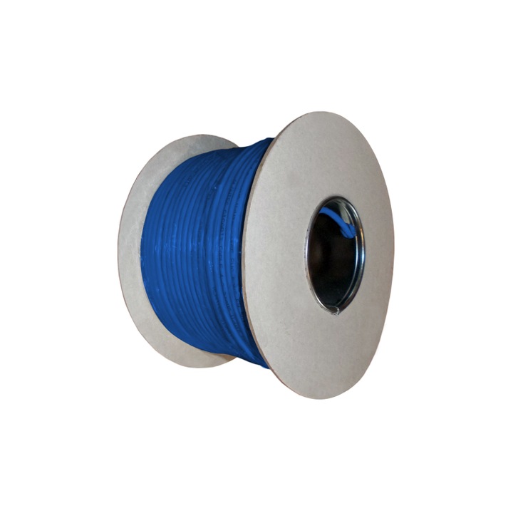 Cablu, Alantec, Polietilena, 4x2x26/7AWG, 100 m, Albastru