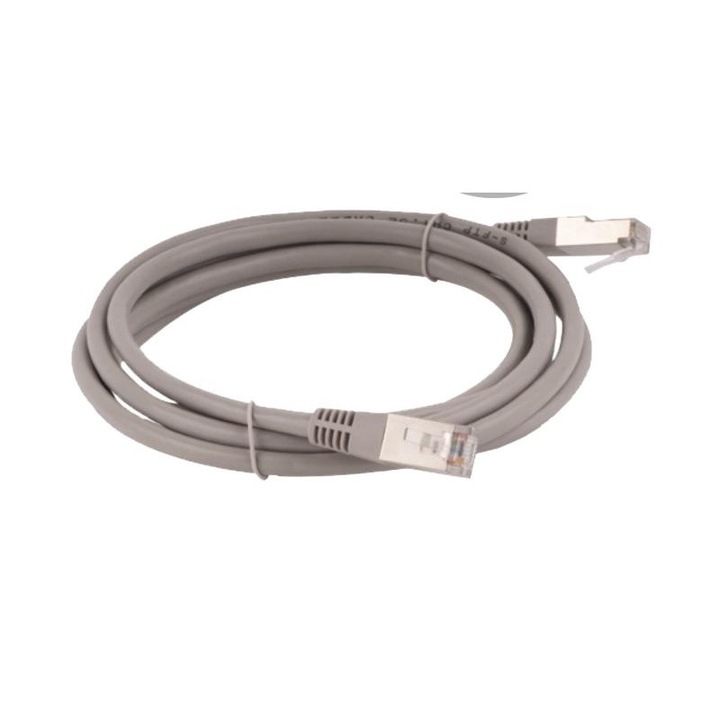 Patch-cord, F/UTP, cat.5e, PVC, 7,0 m, szürke, ALANTEC