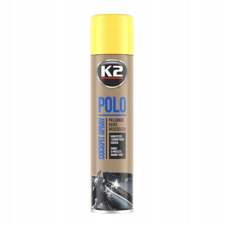 Spray de intretinere, K2, Polo Cockpit Lemon