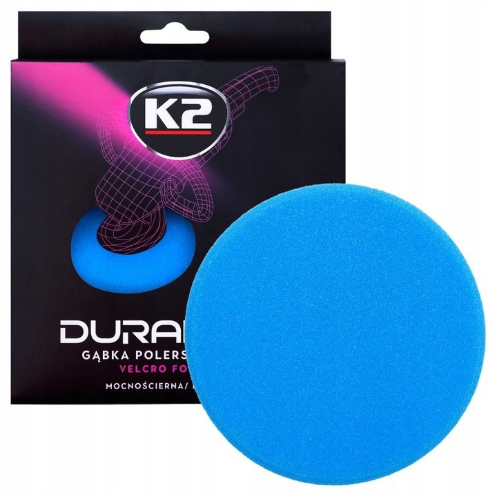 Burete de lustruit, K2, Professional Duraflex, Blue