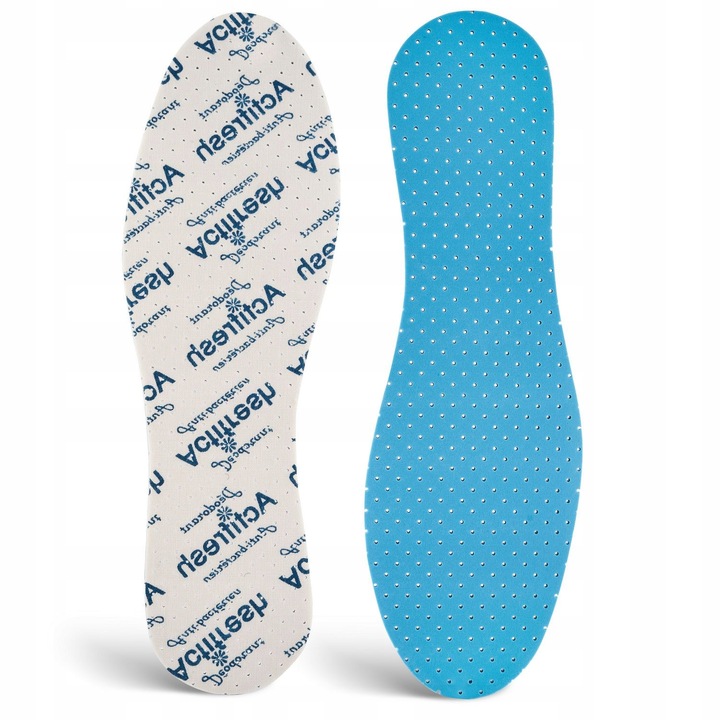 Cipőbetét, Paolo Peruzzi, pamut, fehér/kék, 42