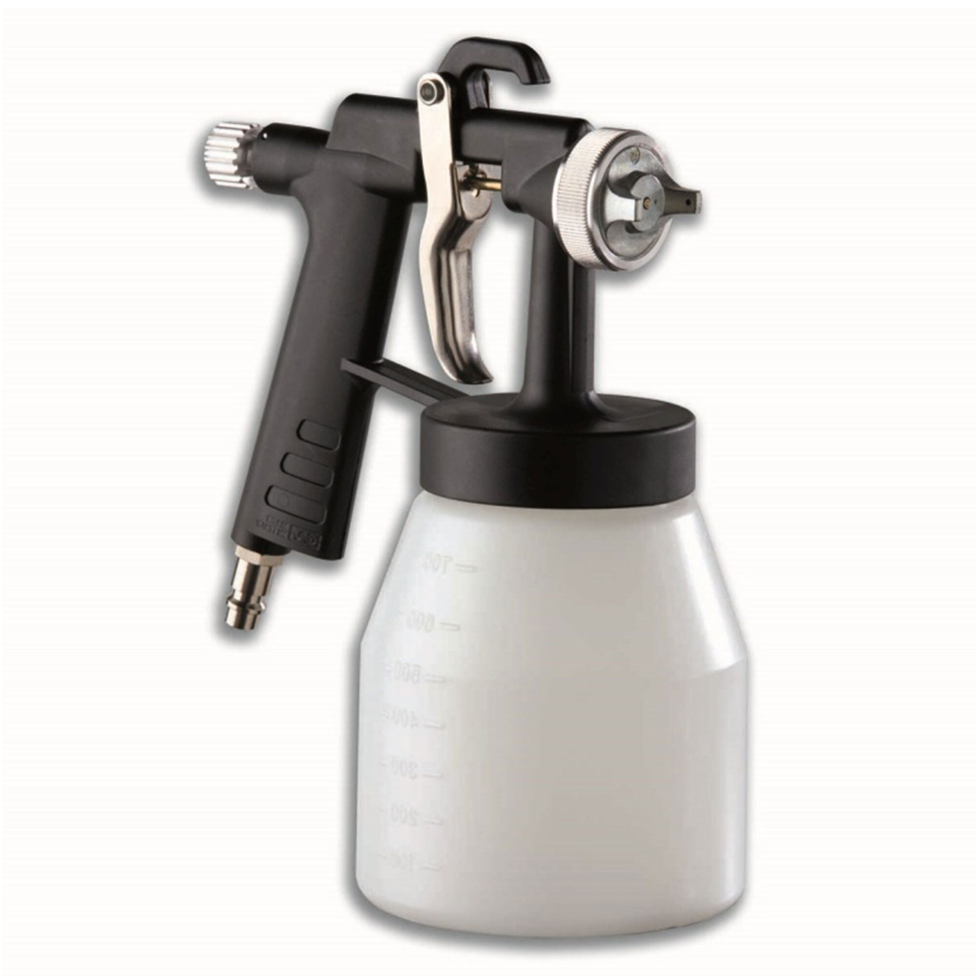 Pistol de vopsit cu rezervor jos corp din carbon NYCA-VI