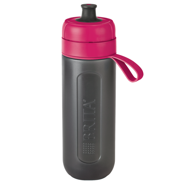 Brita BR1020337 Fill&Go Active Vízszűrő kulacs, 600 ml, Rózsaszín