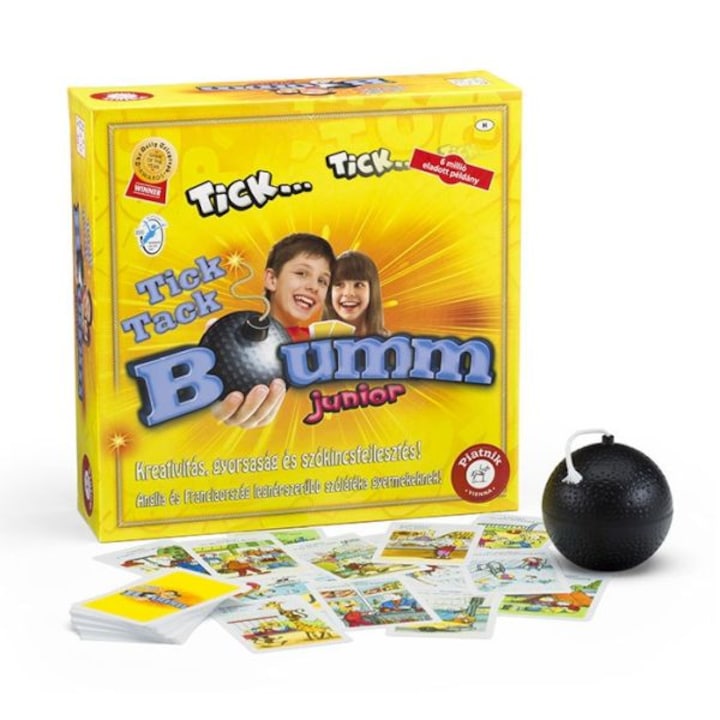 Tick Tack Bumm Junior társasjáték új kiadás