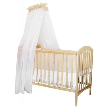 Baldachin patut, alb cu crem, 300 x 160 cm Baldachin patut, alb cu crem, 300 x 160 cm